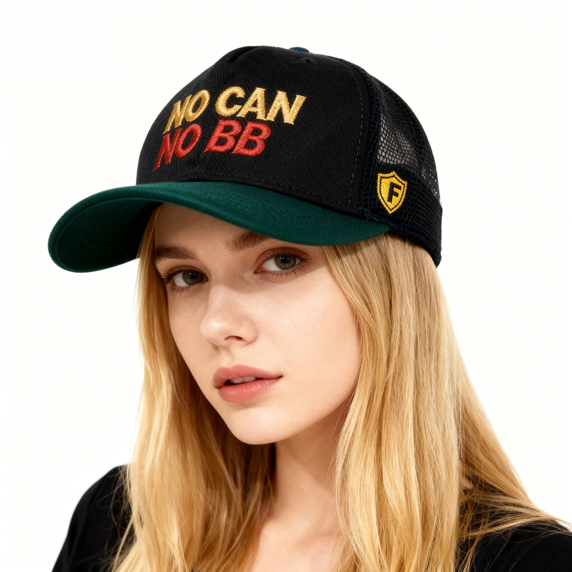 NO CAN NO BB Trucker Cap - Bold Statement Embroidered Hat