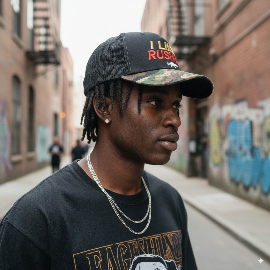 CS:GO 'I LIKE RUSH B!' Tactical Mesh Cap  | Aegis Fauna