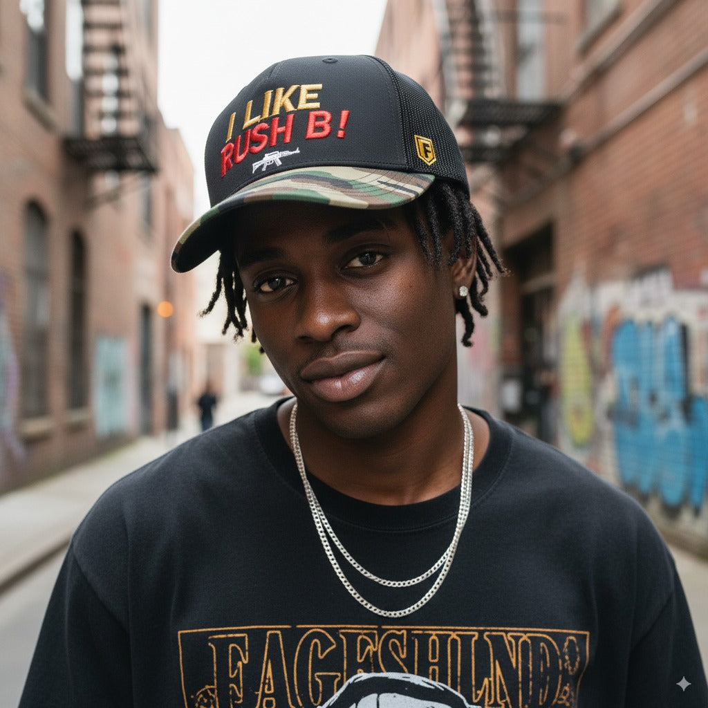 CS:GO 'I LIKE RUSH B!' Tactical Mesh Cap  | Aegis Fauna