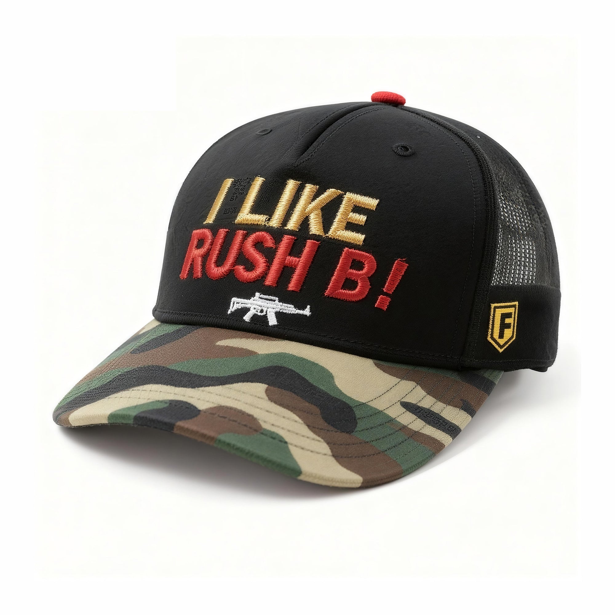 CS:GO 'I LIKE RUSH B!' Tactical Mesh Cap  | Aegis Fauna