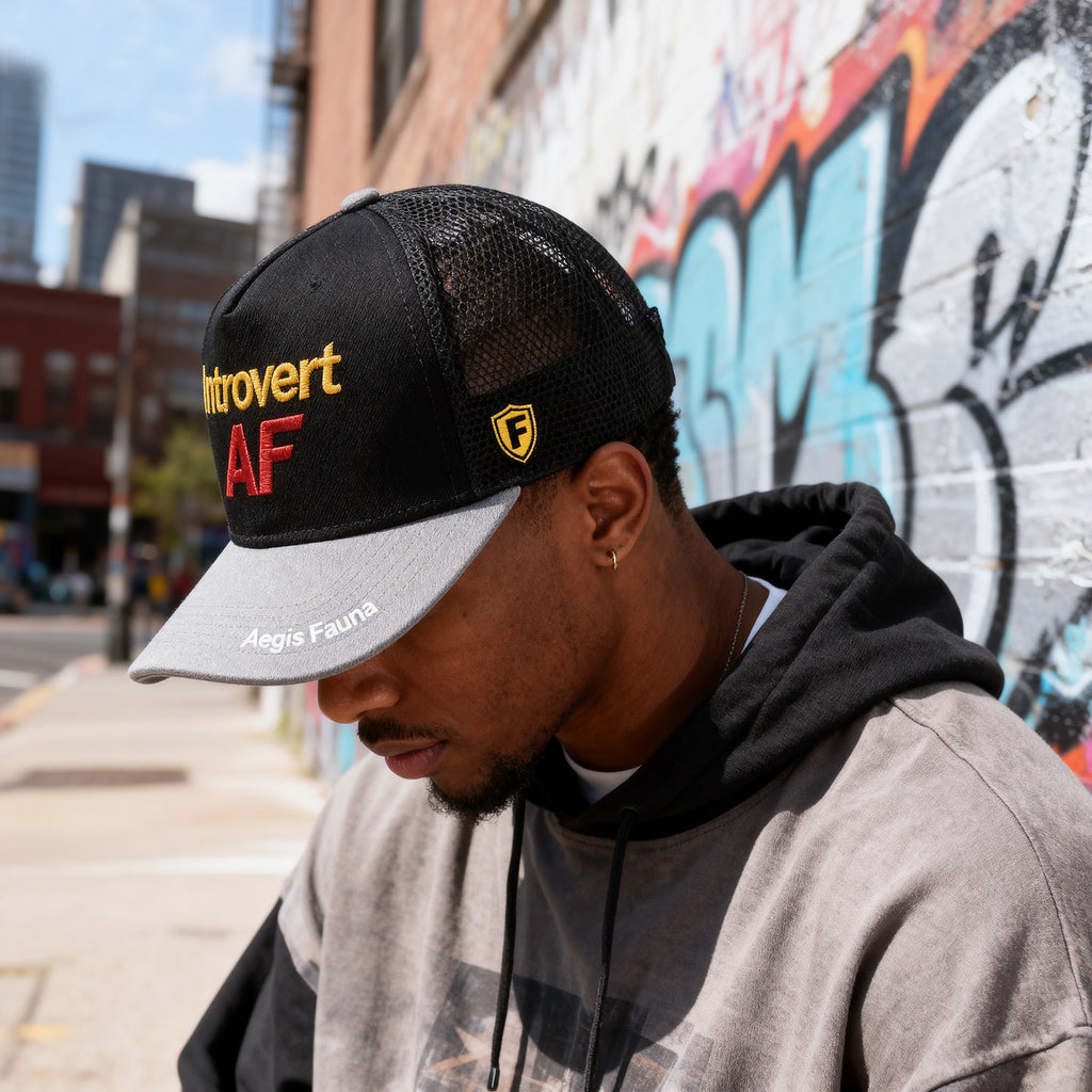 Custom Embroidered Trucker Hat - 3D Cotton Mesh Cap