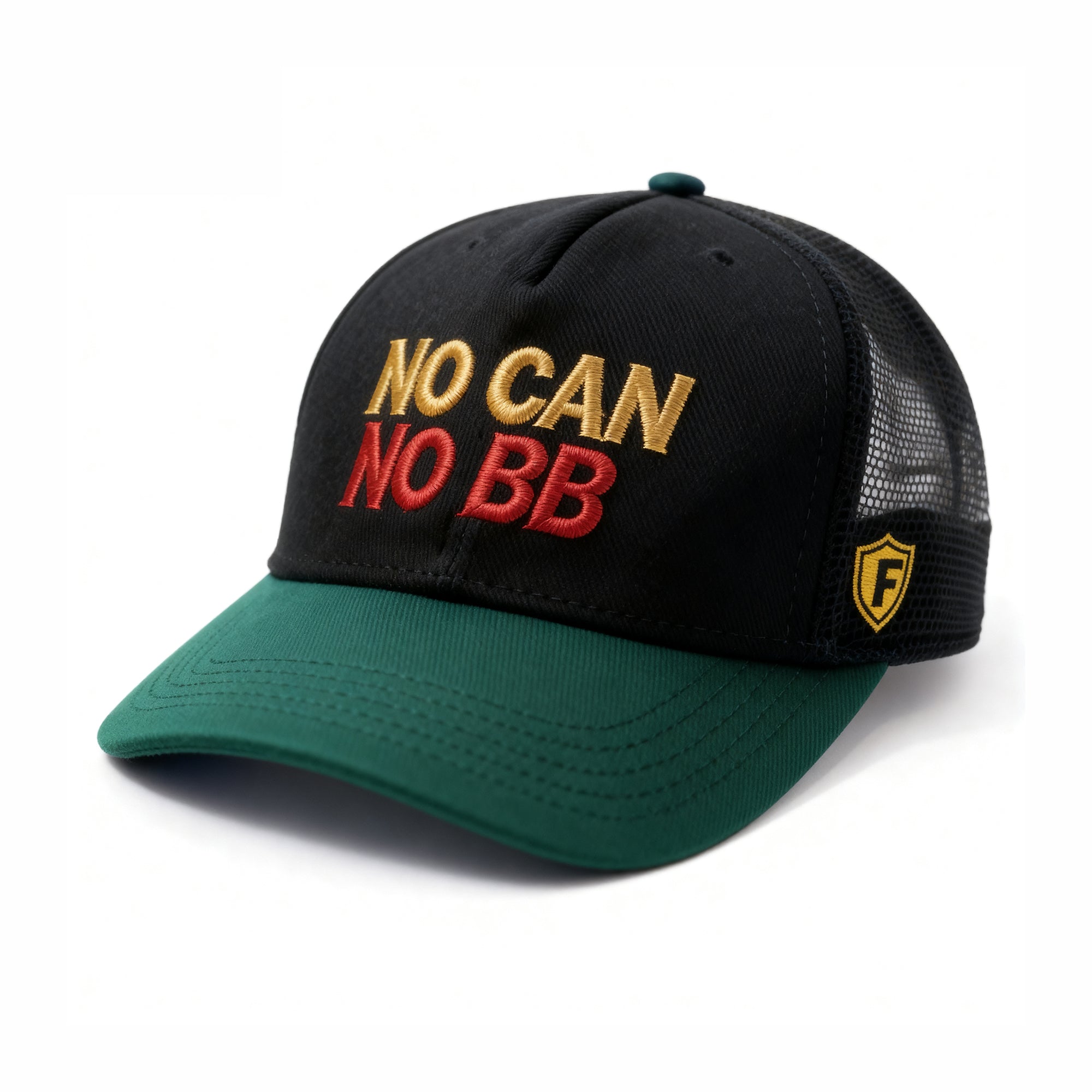 NO CAN NO BB Trucker Cap - Bold Statement Embroidered Hat